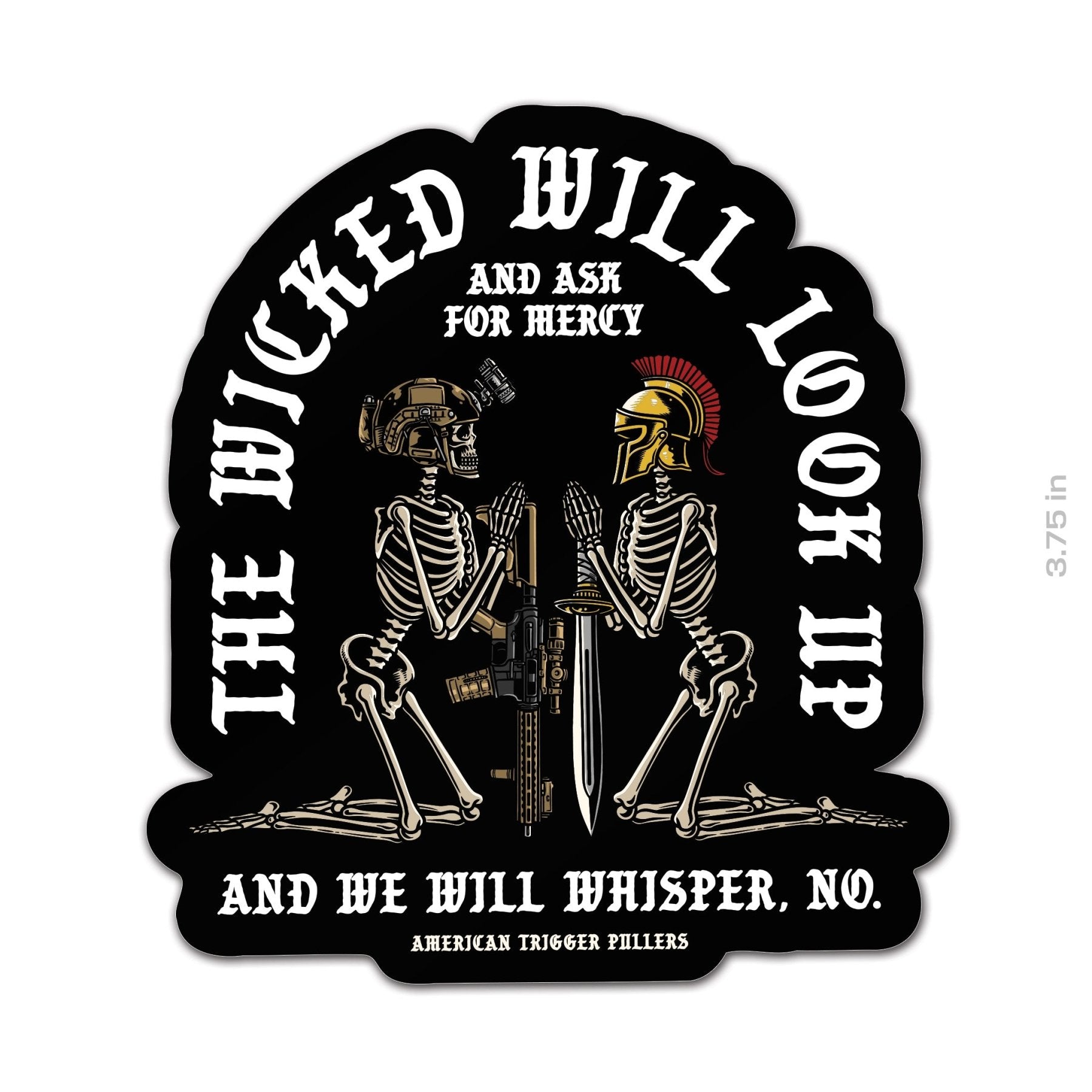 The Wicked Sticker - 3.75" - Sticker