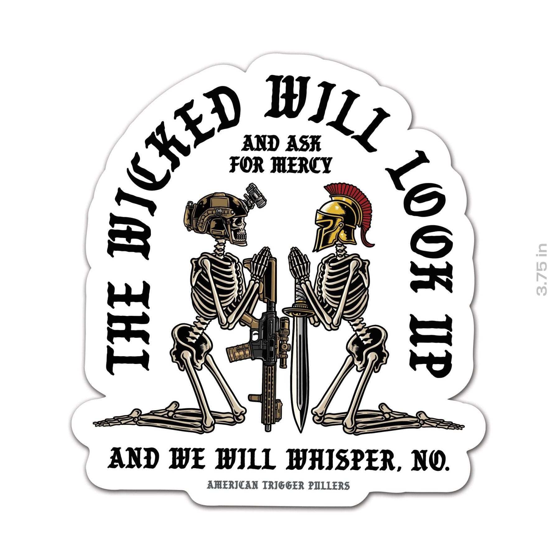 The Wicked Sticker - 3.75" - Sticker