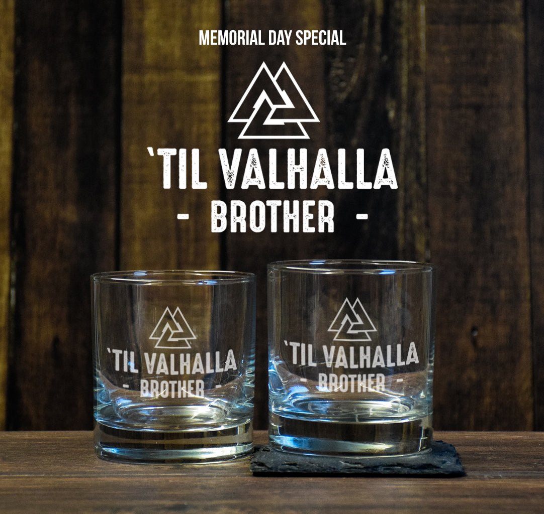 Til Valhalla Low Ball Set - Glassware