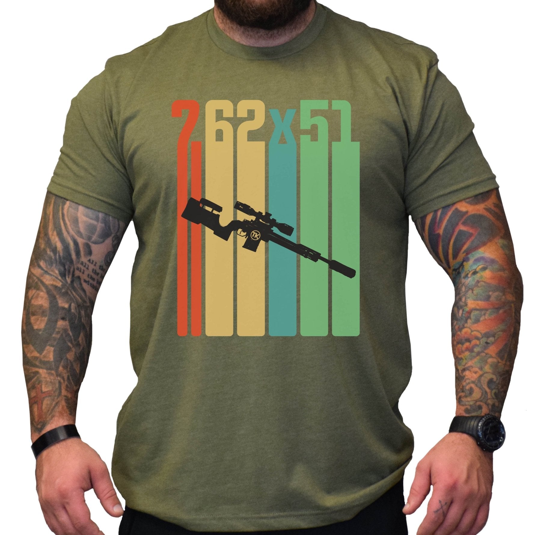 TK Retro 762x51 Tee - Small - Shirt