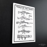 Tools of the Regiment Canvas - Stretched Canvas - Canvas