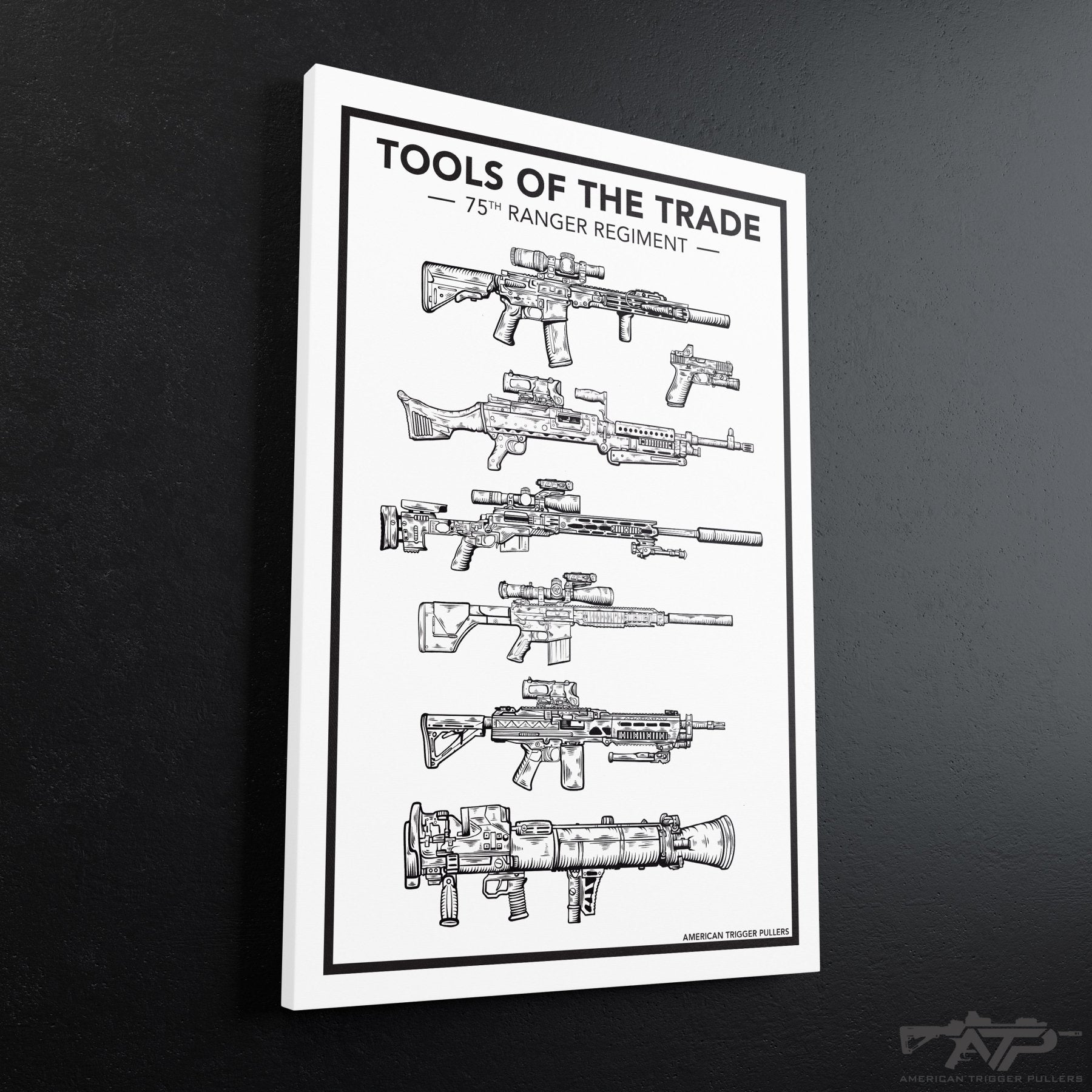 Tools of the Regiment Canvas - Stretched Canvas - Canvas