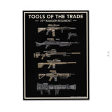 Tools of the Regiment Sticker - 4" - Sticker