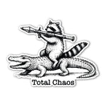 Total Chaos Sticker - 4" - Sticker