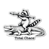 Total Chaos Sticker - 4" - Sticker