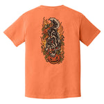 Traditional Halloween Wolf Heavyweight Tee - Small - Shirt