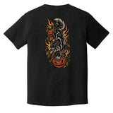 Traditional Halloween Wolf Heavyweight Tee - Small - Shirt