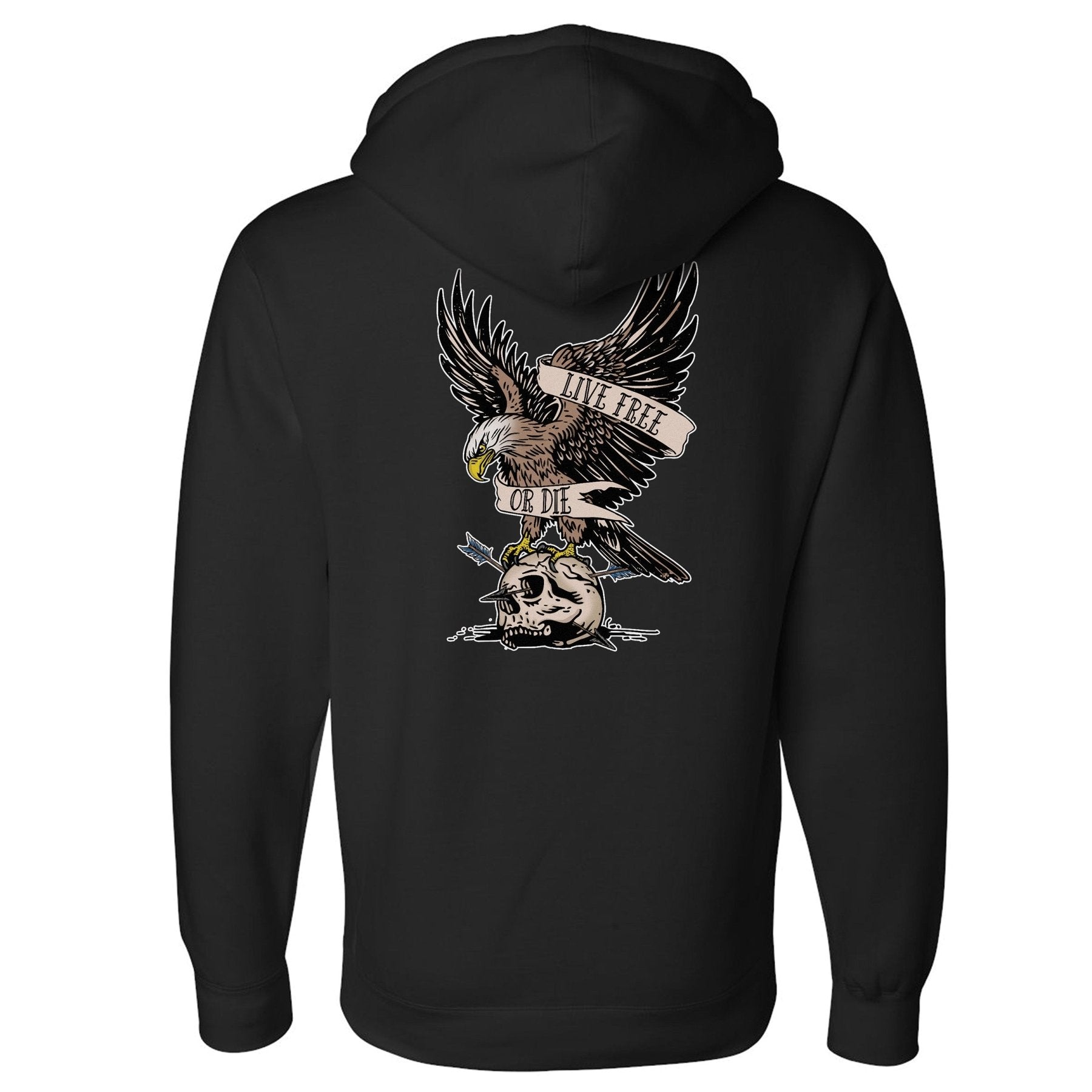 Traditional LFOD Eagle Hoodie - Small - Hoodie