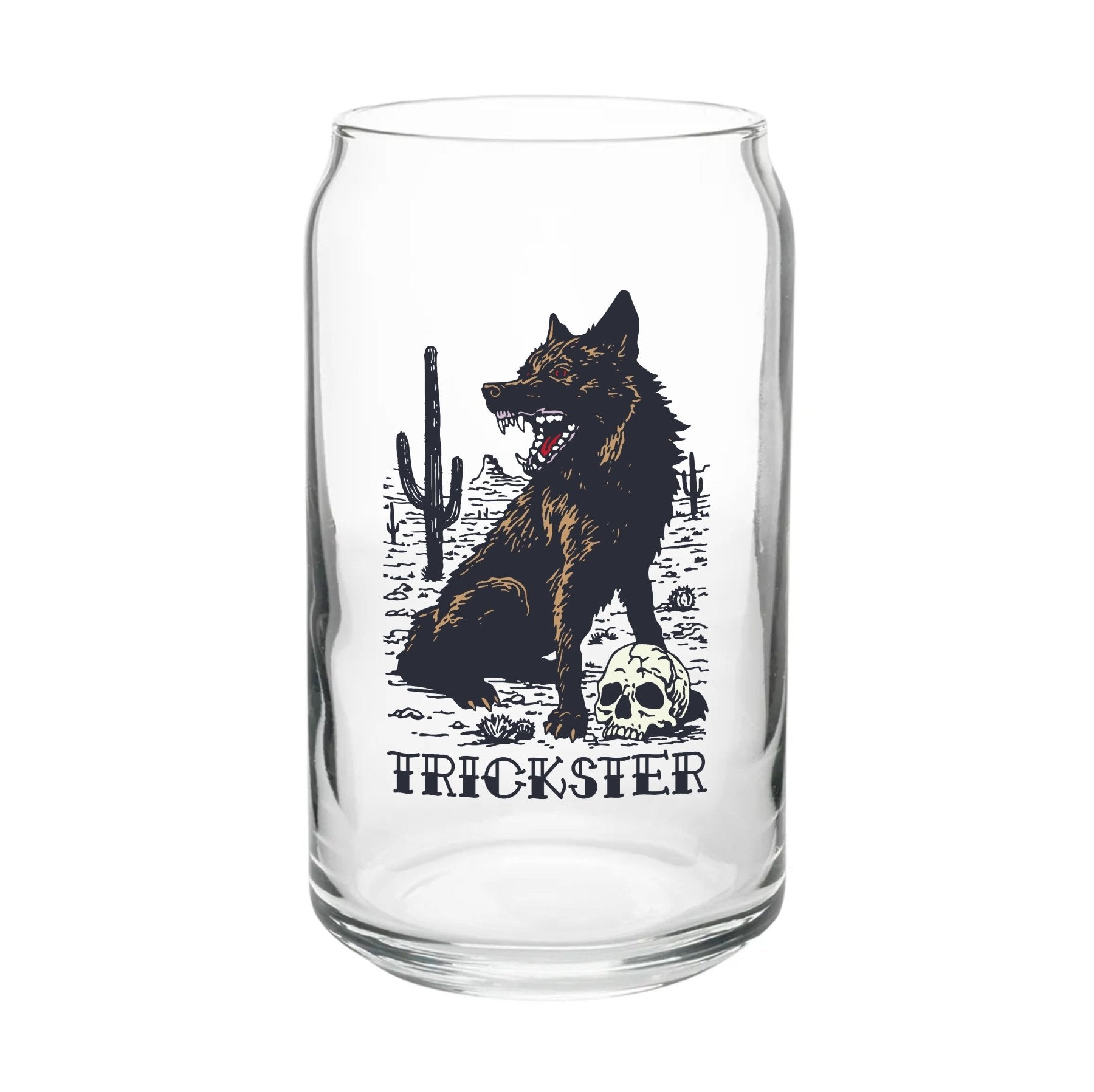 Trickster Beer Can Glass Set - 16oz - Glassware