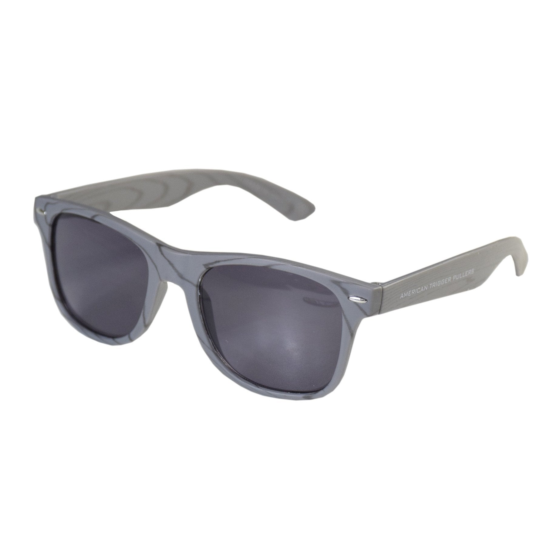 Trigger Pullers Sunglasses - Grey Woodgrain - ATP - Sunglasses