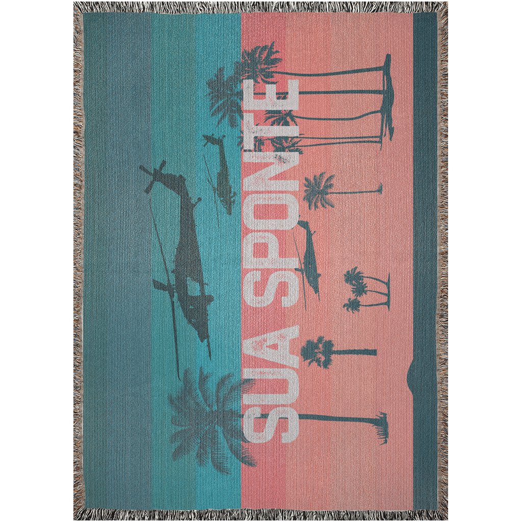 Tropic Thunder Woven Blanket - 52x37 inch - No Discount