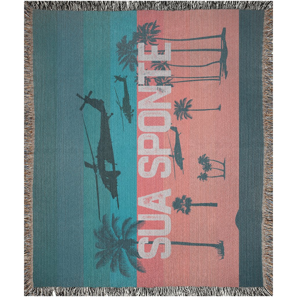 Tropic Thunder Woven Blanket - 50x60 inch - No Discount