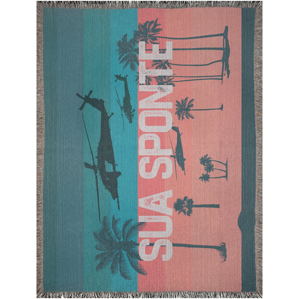 Tropic Thunder Woven Blanket - 60x80 inch - No Discount