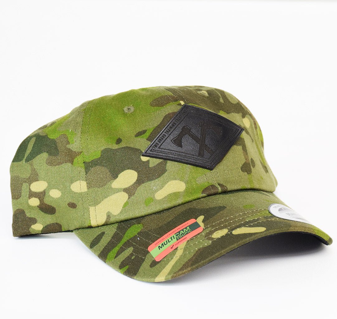 Two Bravo Camo Dad Hat - OSFA - Headwear