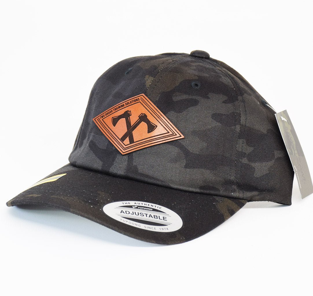 Two Bravo Camo Dad Hat - OSFA - Headwear