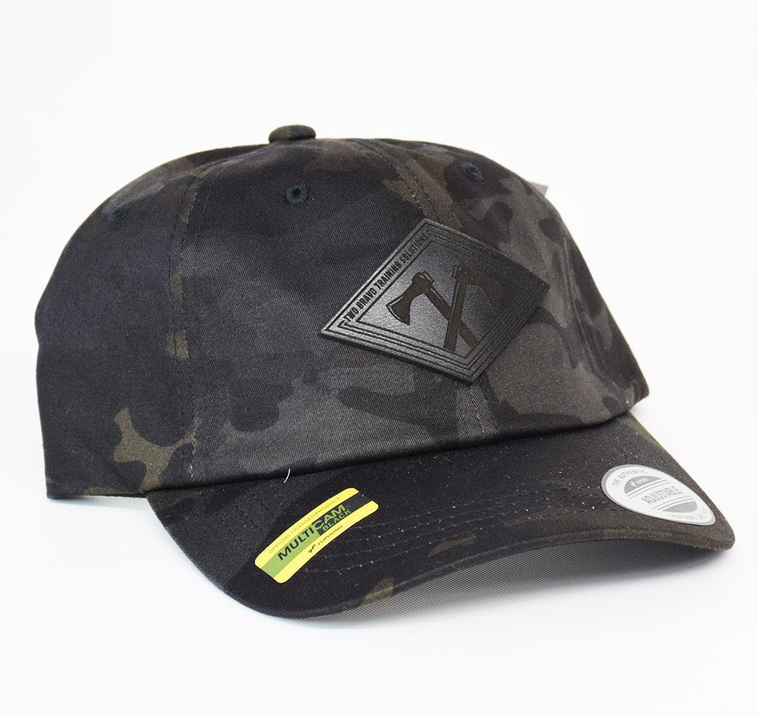 Two Bravo Camo Dad Hat - OSFA - Headwear