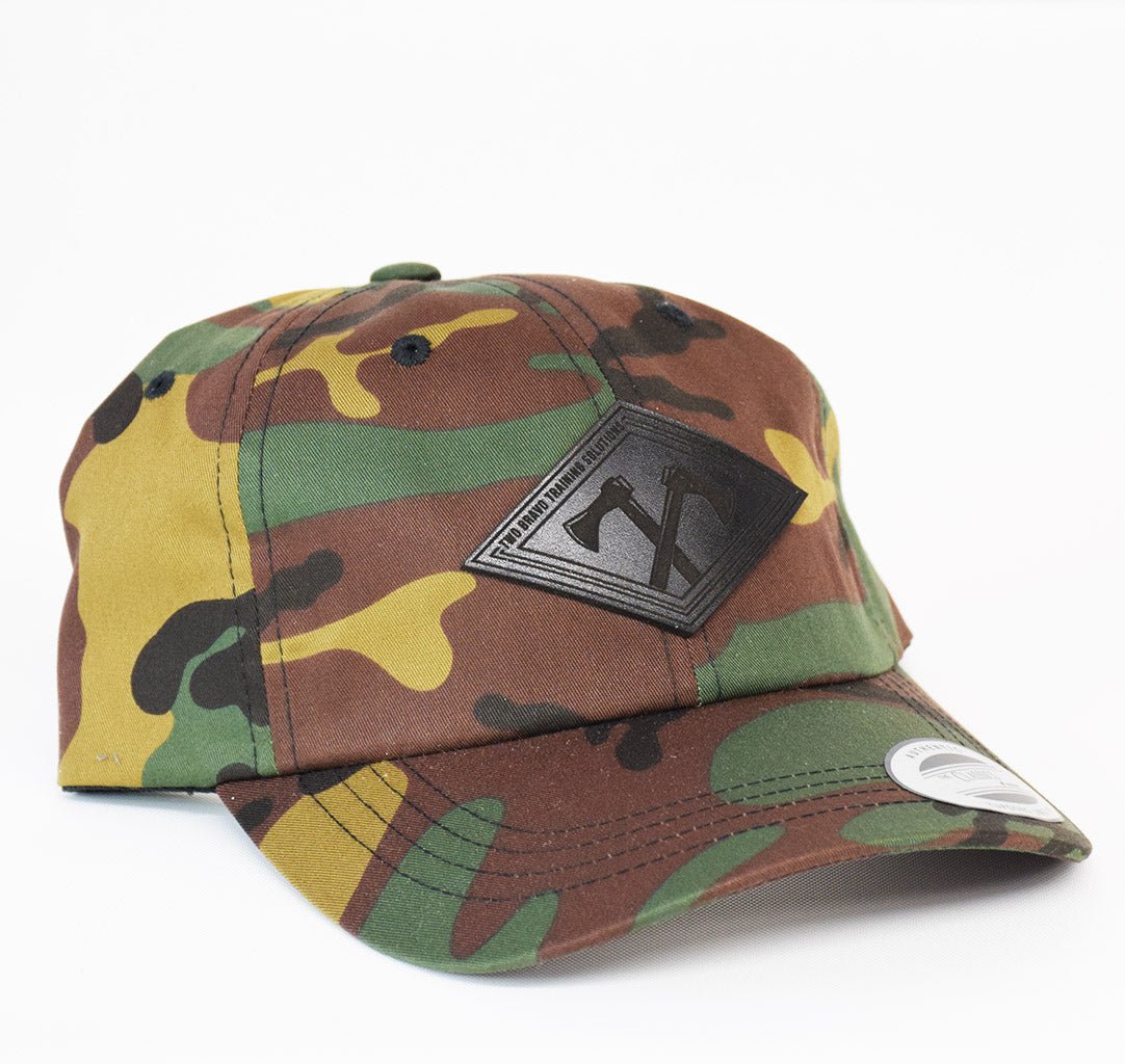 Two Bravo Camo Dad Hat - OSFA - Headwear