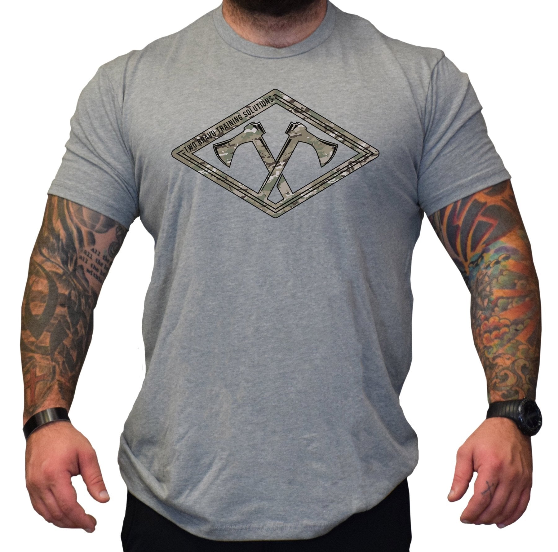 Two Bravo Camo Diamond - Small - Shirt