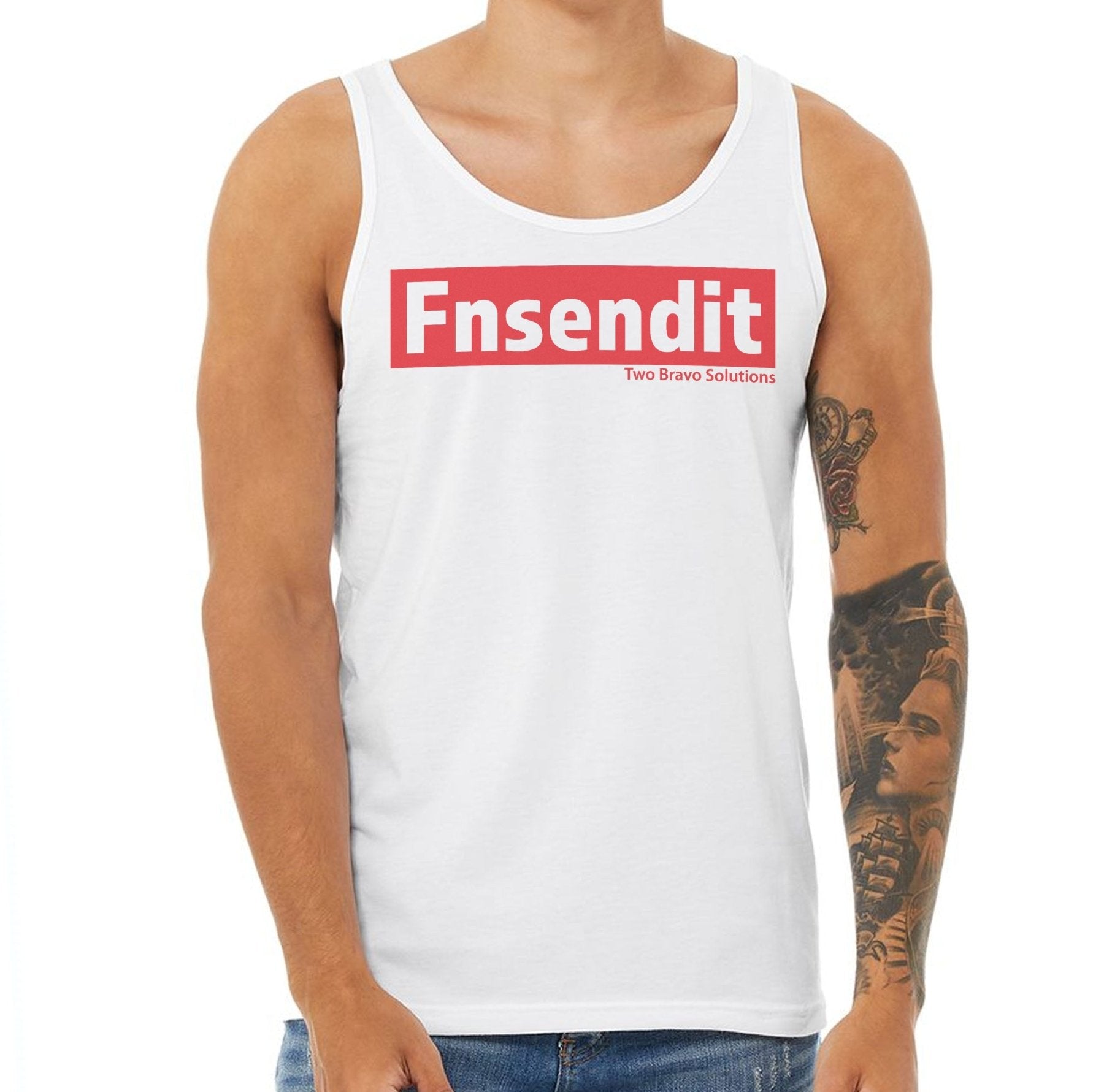 Two Bravo FNSENDIT Tank Top - Small - Tank Top