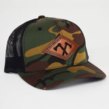 Two Bravo Leather SnapBack - OSFA - Headwear