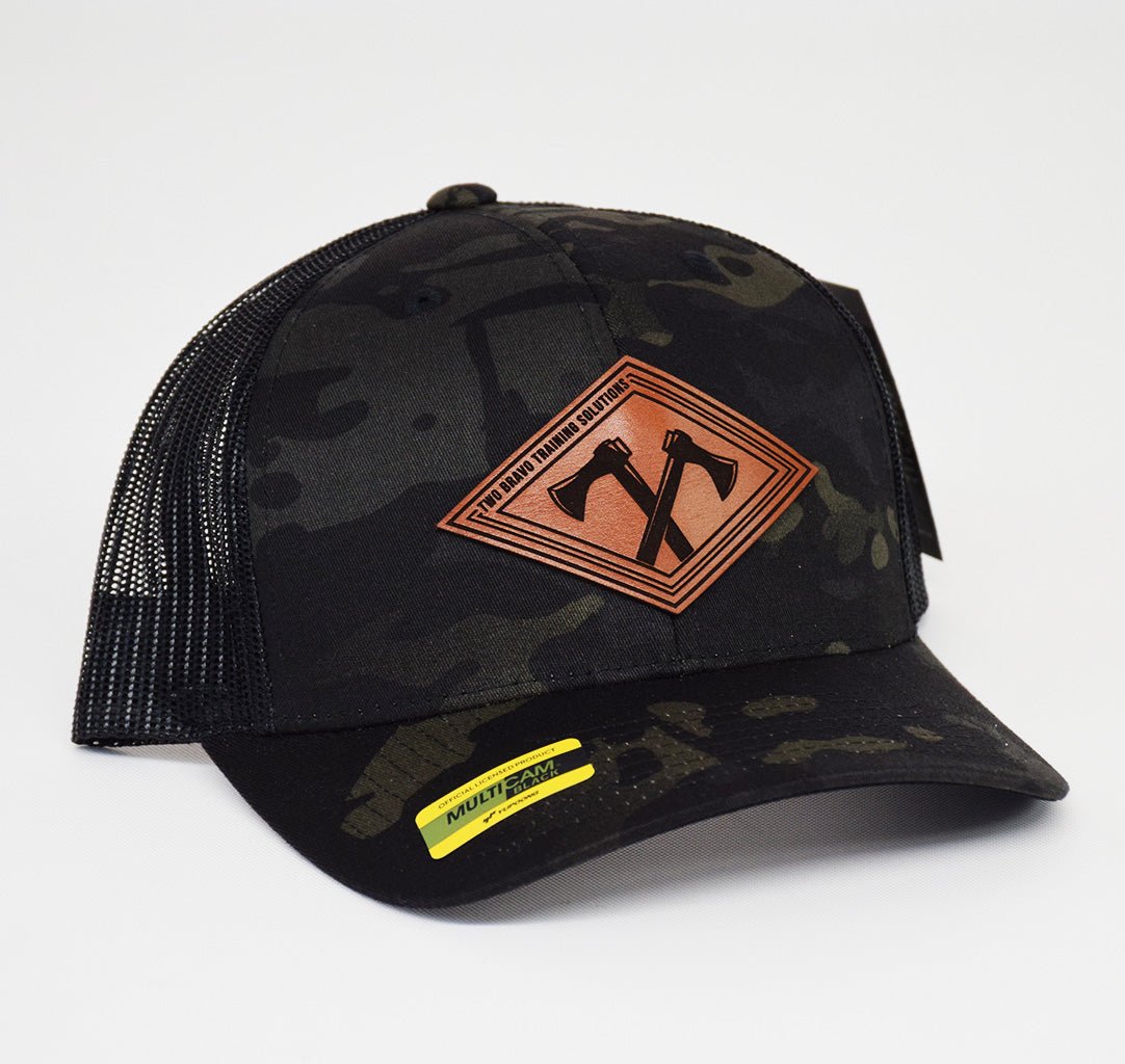 Two Bravo Leather SnapBack - OSFA - Headwear