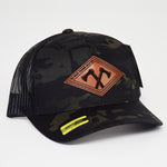 Two Bravo Leather SnapBack - OSFA - Headwear