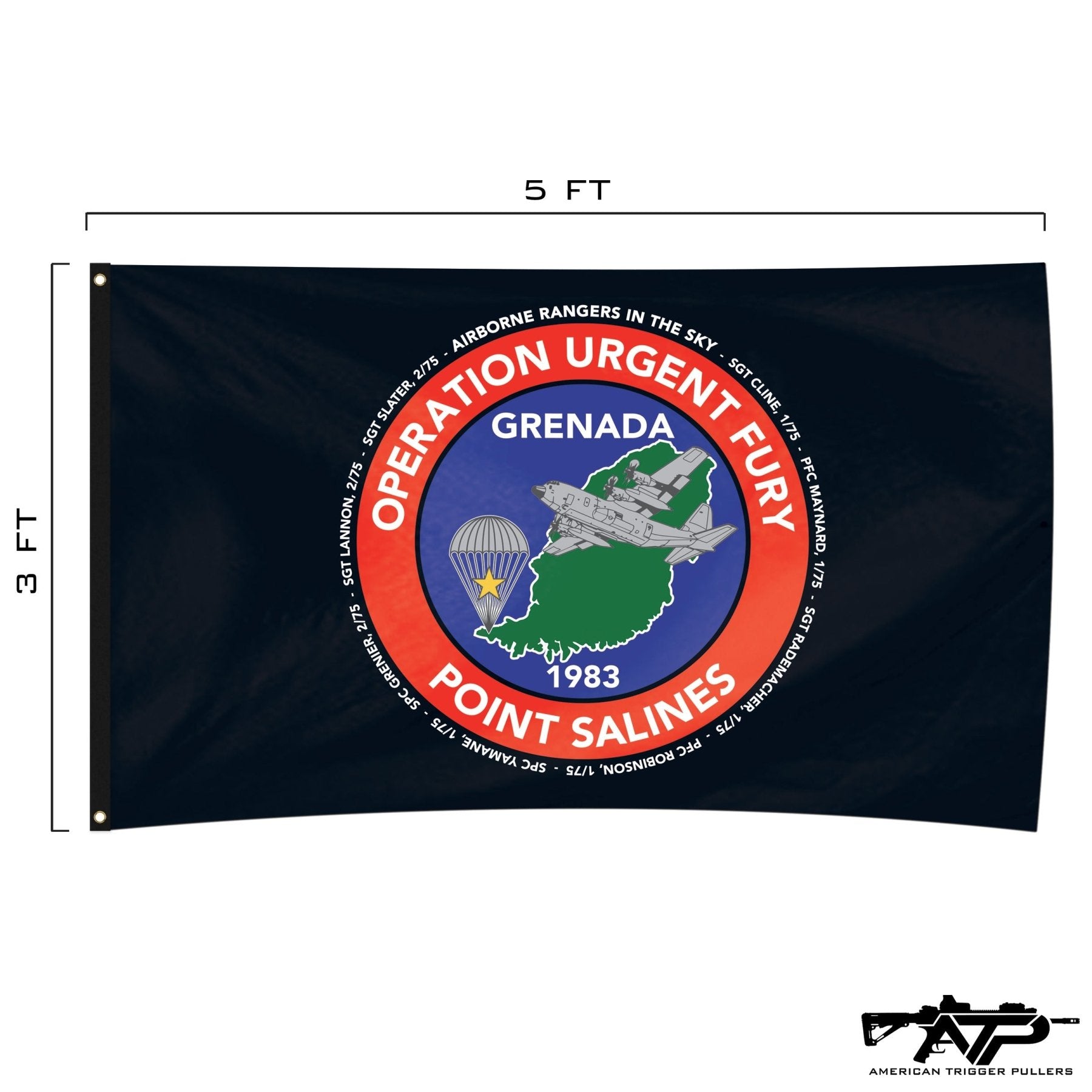 Urgent Fury Flag - 3' x 5' - Flag