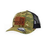 USA Fish Snap - Back - Adjustable - Headwear