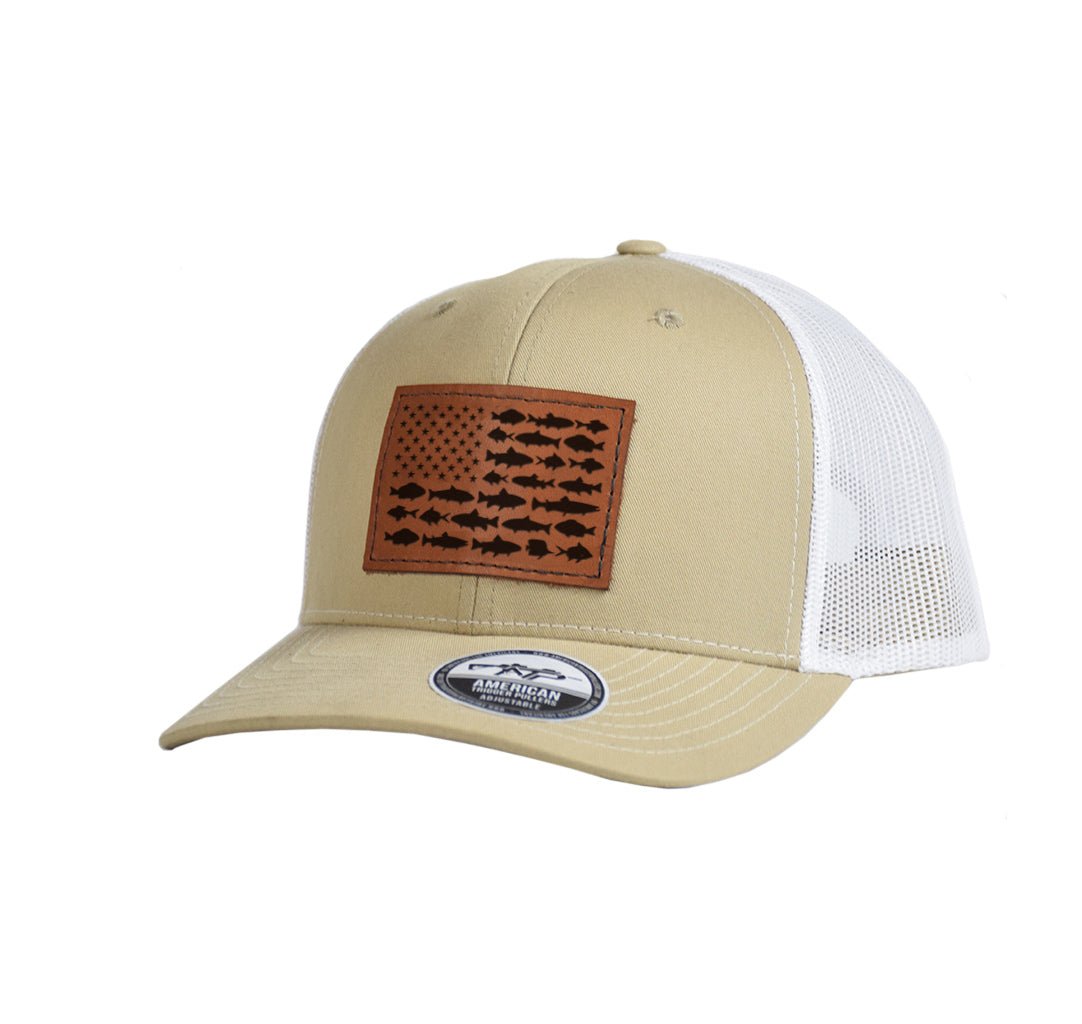 USA Fish Snap - Back - Adjustable - Headwear