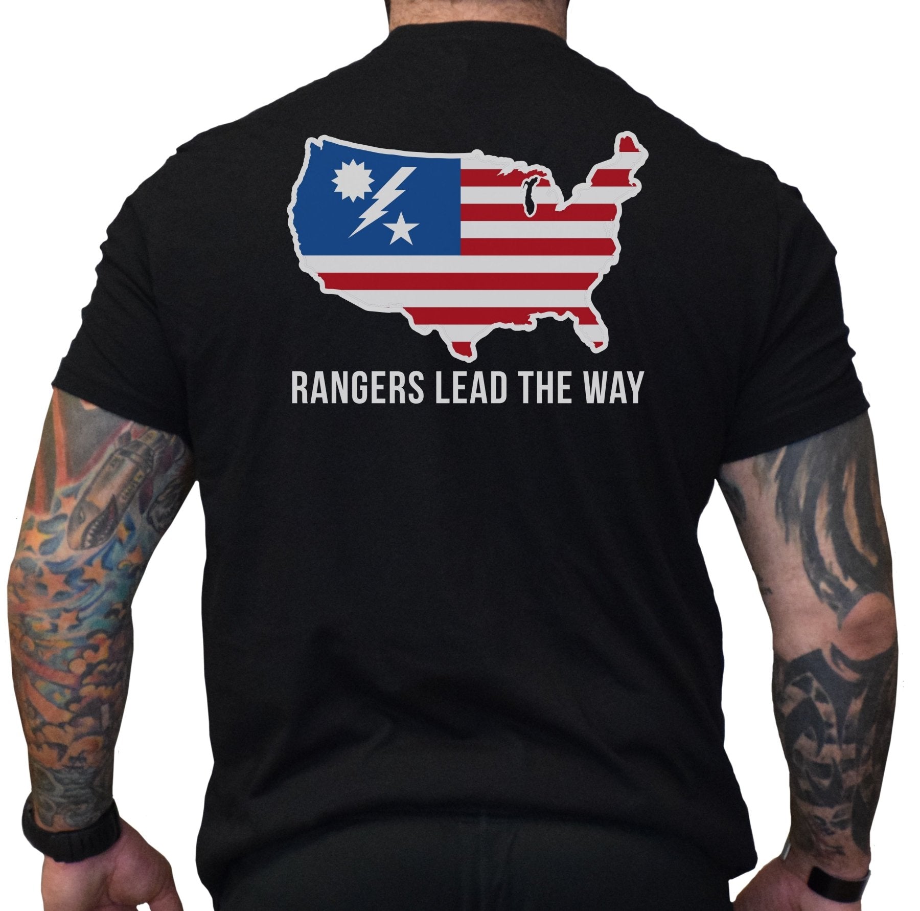 U.S.A. Ranger Flag - Small - RGR Shirt