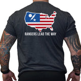 U.S.A. Ranger Flag - Small - RGR Shirt