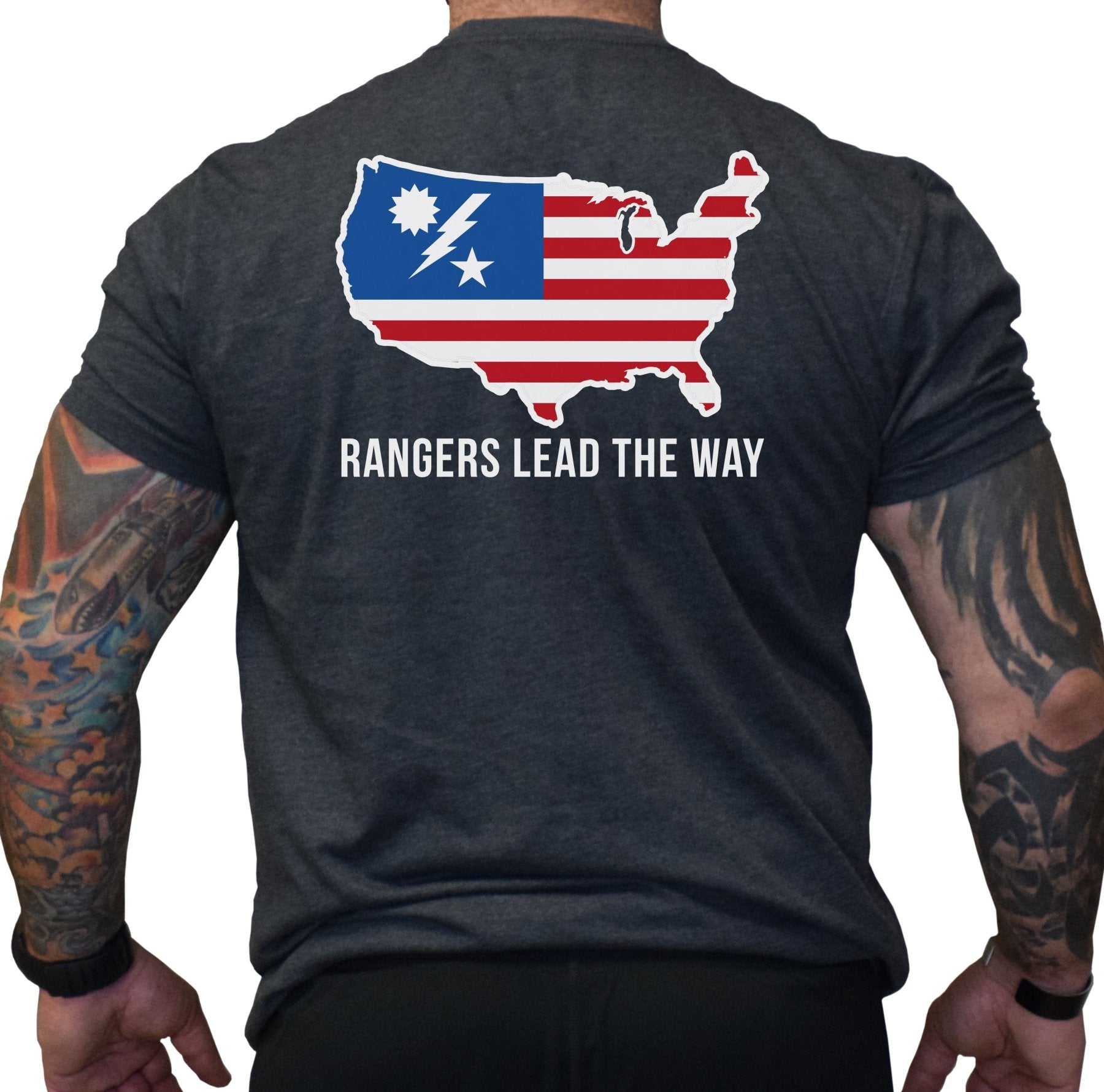 U.S.A. Ranger Flag - Small - RGR Shirt