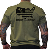 U.S.A. Ranger Flag - Small - RGR Shirt