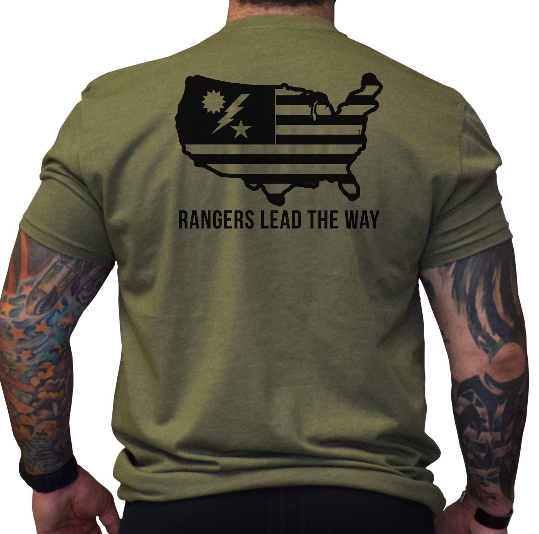 U.S.A. Ranger Flag - Small - RGR Shirt