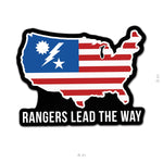 USA Ranger Sticker - 4" - Sticker