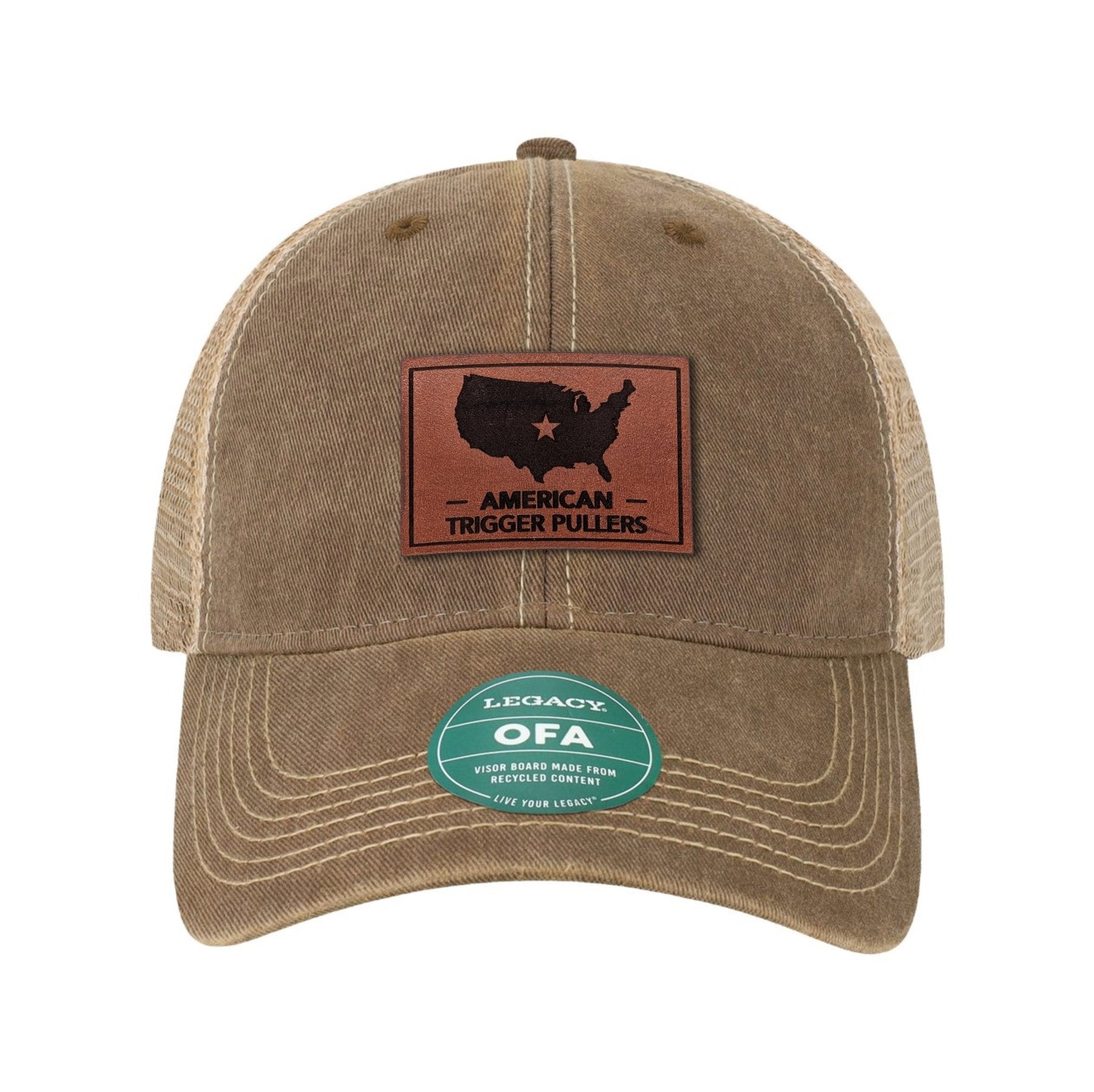 USA Star Old Trucker Hat - OSFA - Hat
