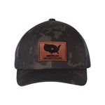 USA Star Retro Trucker Hat - OSFA - Hat