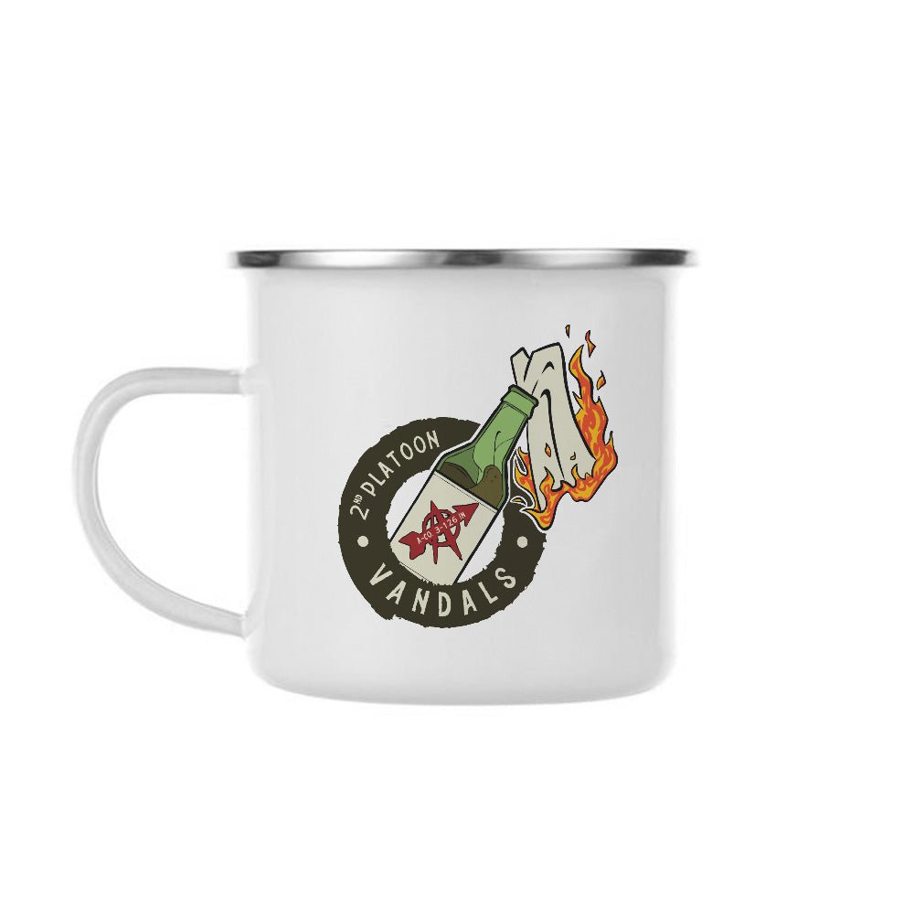 Vandals Drinking Camp Mug - 11oz Metal - Private Mug
