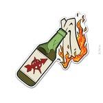 Vandals MOLOTOV Sticker - 3.75" - Private Sticker