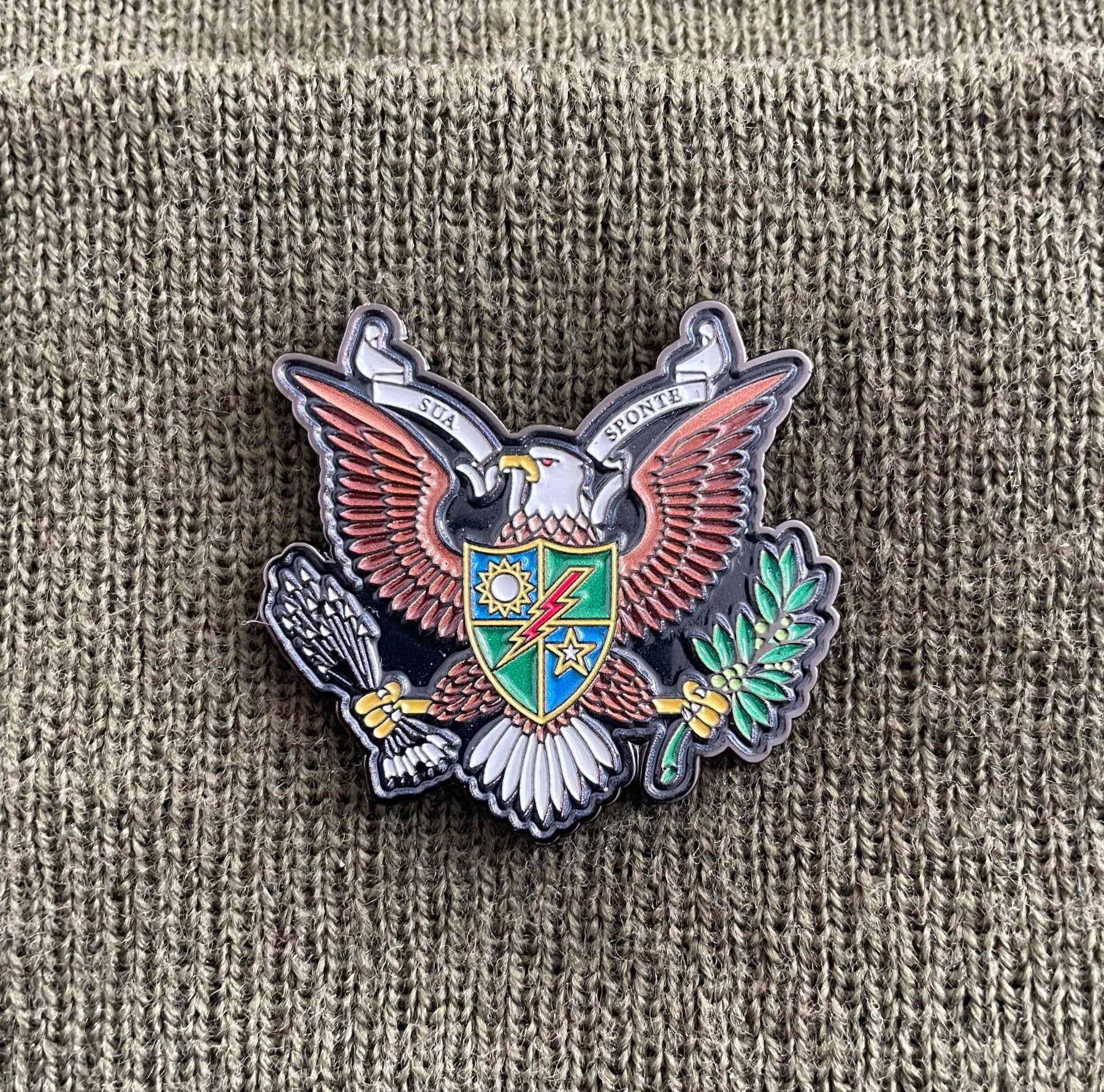 War Eagle DUI Pin - 1.5" - Lapel Pin