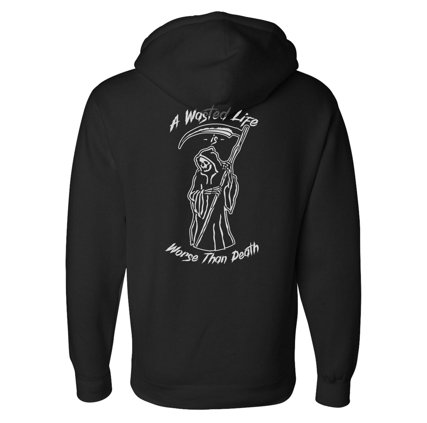 Wasted Life Hoodie - Small - Hoodie