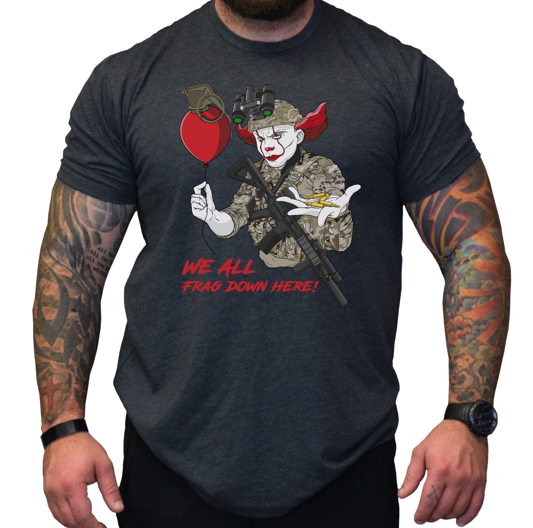 We All Frag Down Here - Small - Shirt