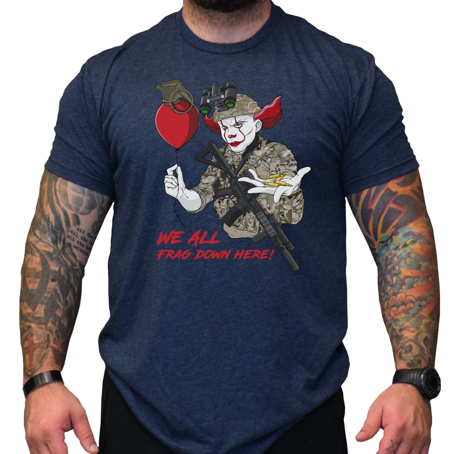 We All Frag Down Here - Small - Shirt