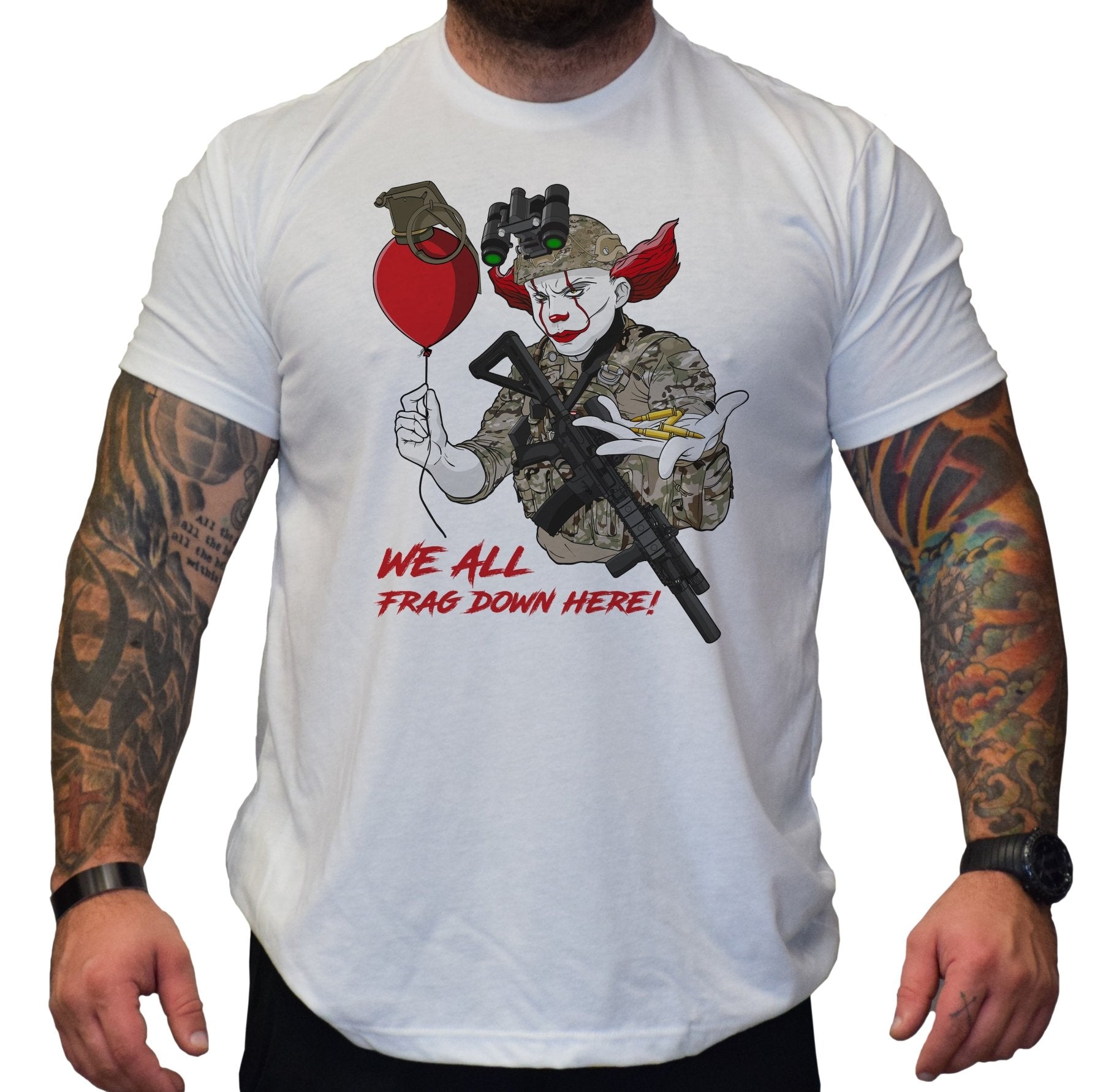 We All Frag Down Here - Small - Shirt