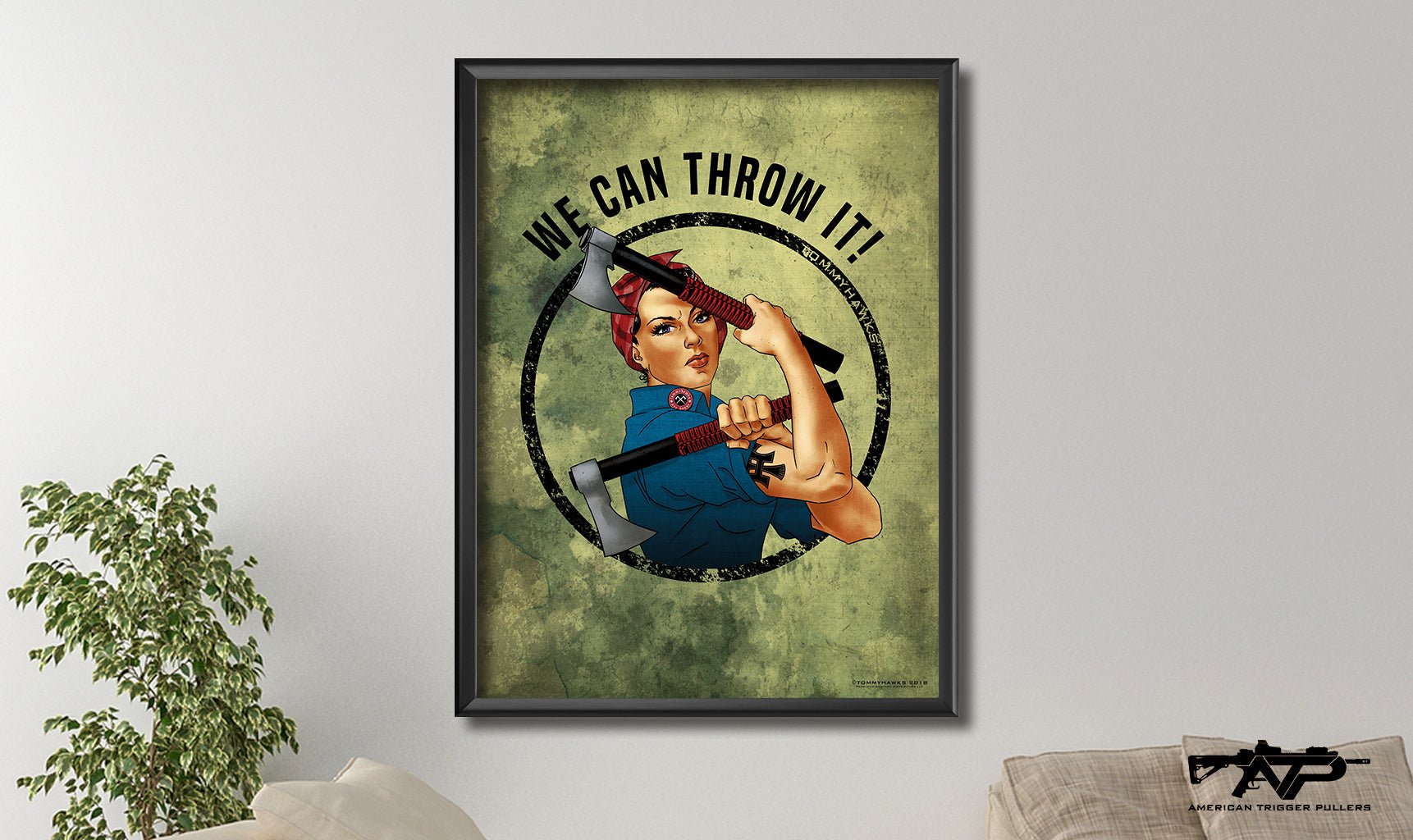 We Can Throw It Print - Yellow - Print