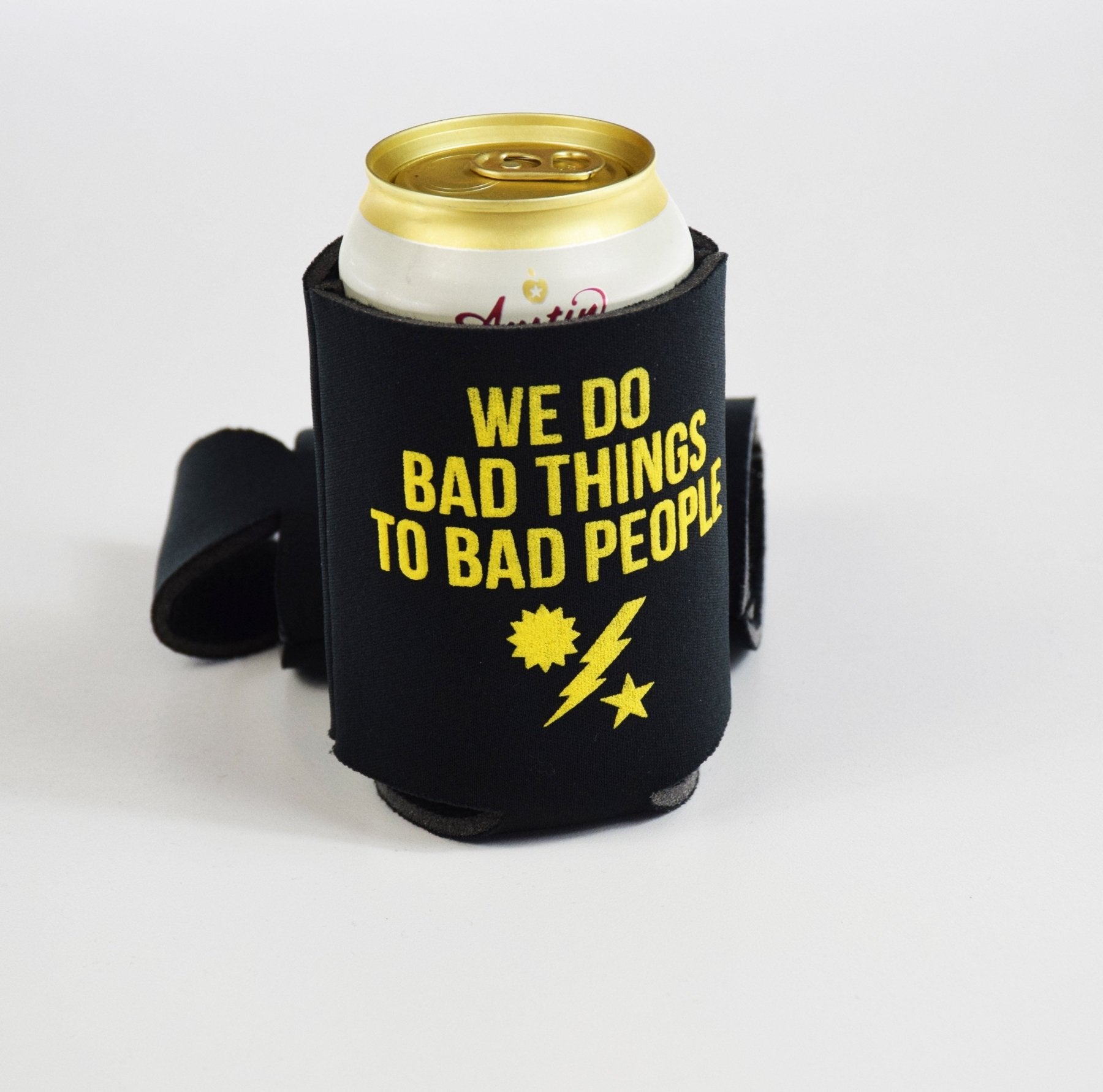 We Do Bad Things Neoprene Can Holder - Accessory