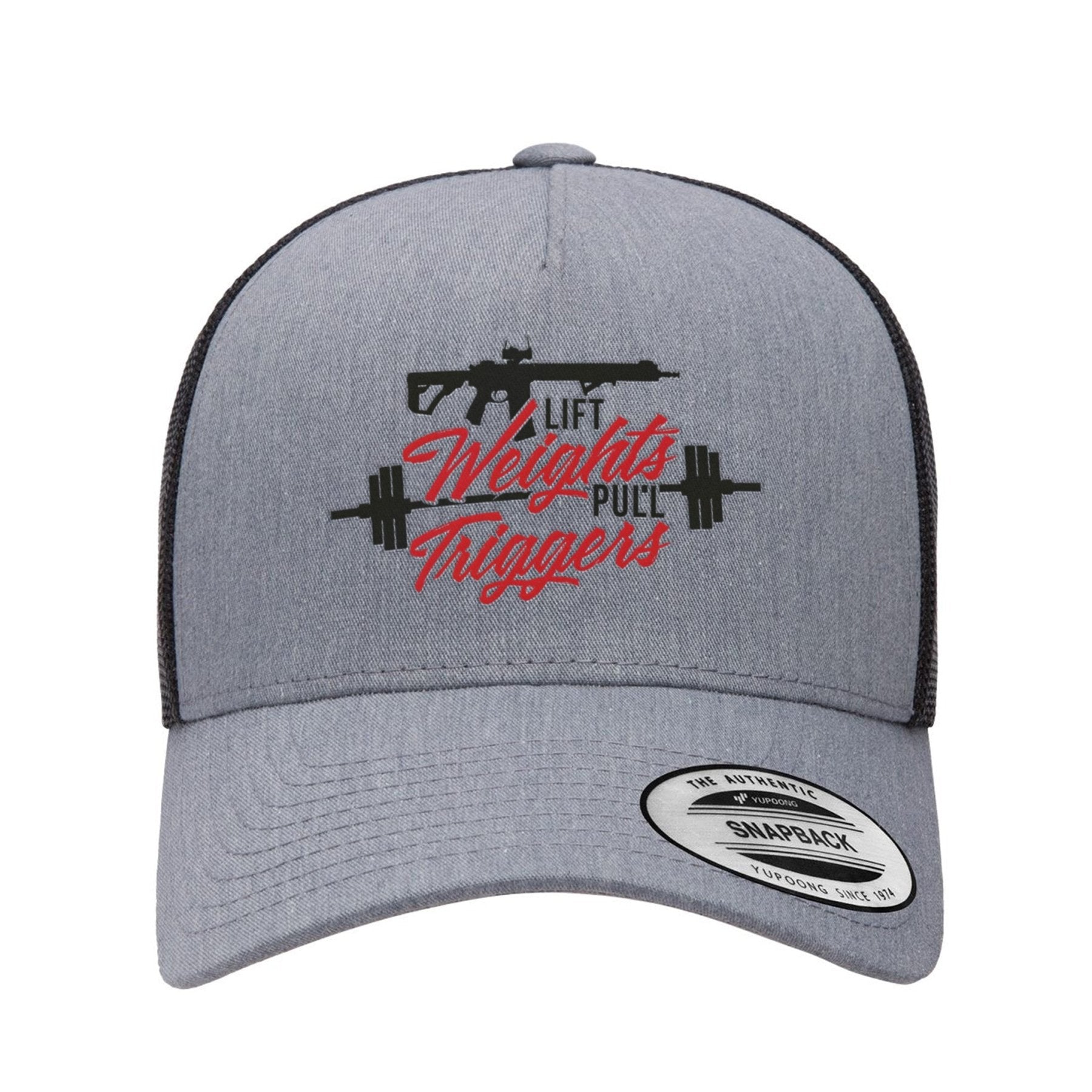 Weights & Triggers Five Panel Snap - Back - OSFA - Headwear