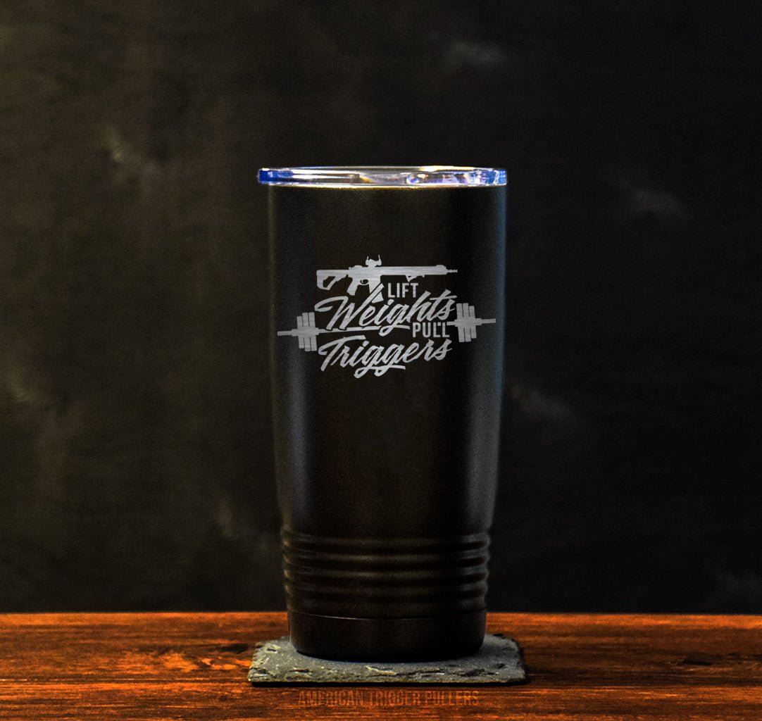 Weights & Triggers Tumbler - 20oz - Tumbler