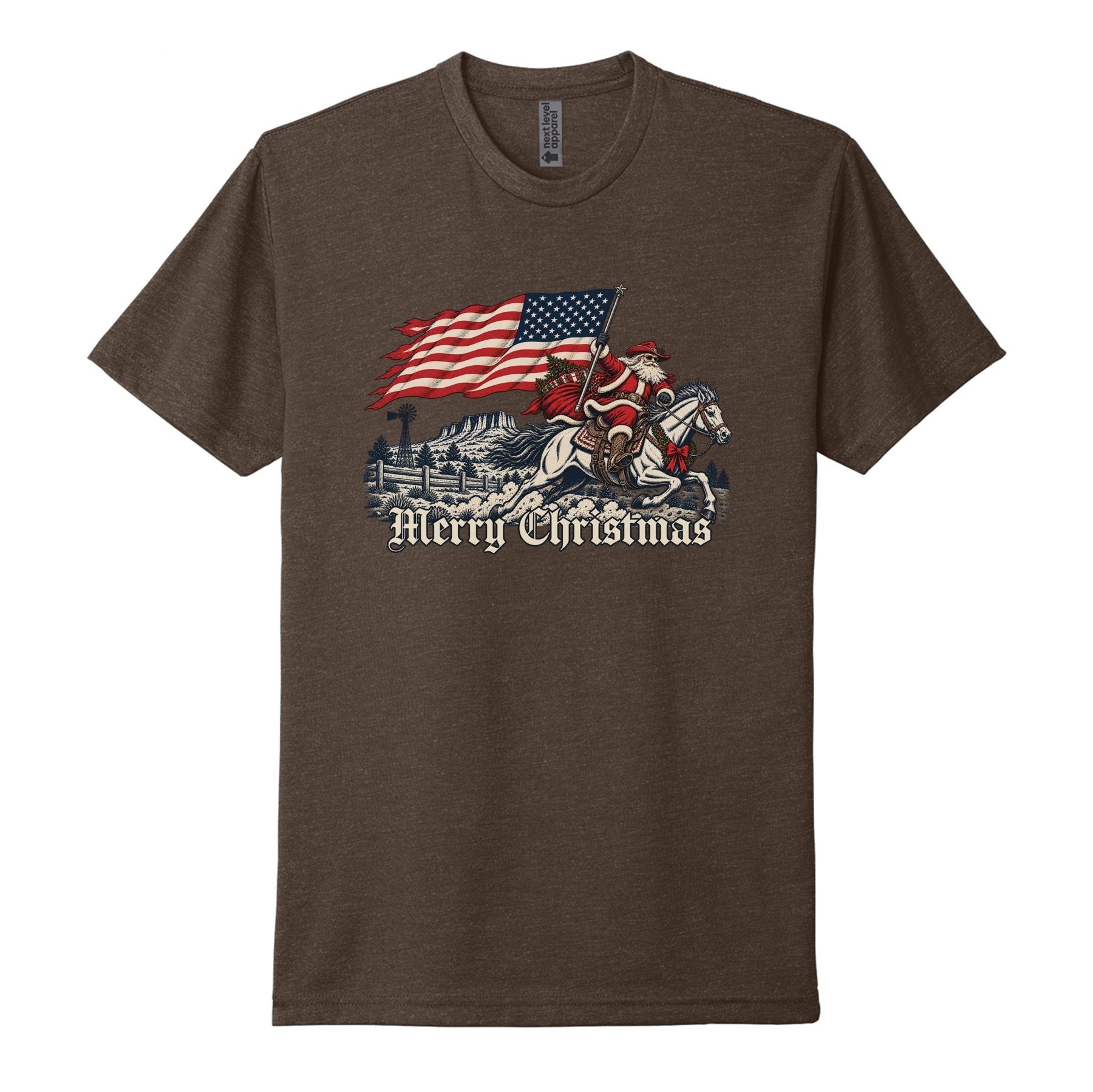 Western Santa Tee - Small - Shirt