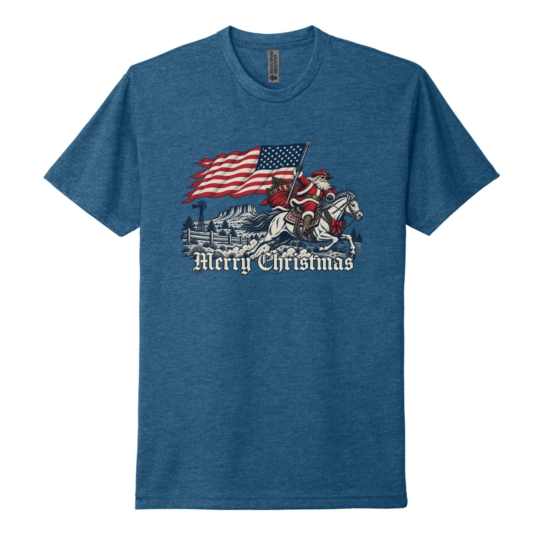 Western Santa Tee - Small - Shirt
